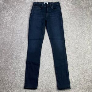 Agolde Sophie Jeans Women’s 24 Dark Indigo Skinny Mid-Rise Stretch